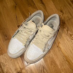 Custom Jordan 1 OG lows “off-white”